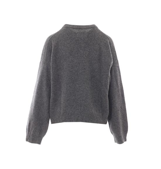 26FW 루루 드 세종 스웨터 TRISTAN LDS ANTHRACITE MELANGE GREY - LOULOU DE SAISON
