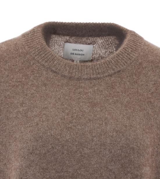 26FW 루루 드 세종 스웨터 TRISTAN LDS ASHES MELANGE BEIGE - LOULOU DE SAISON