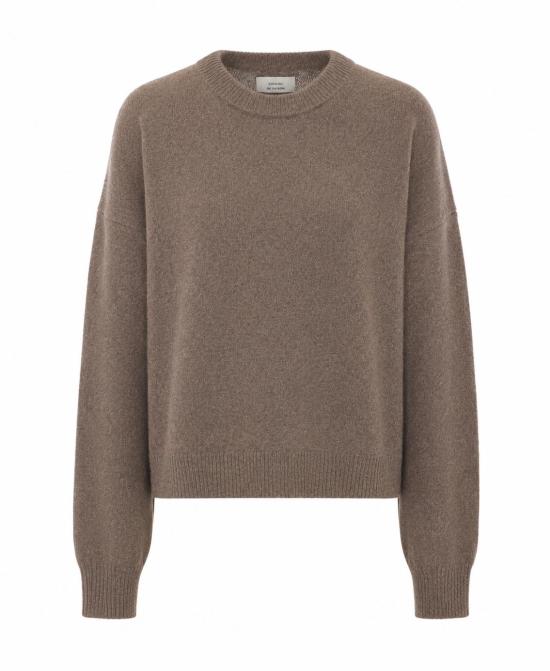 26FW 루루 드 세종 스웨터 TRISTAN LDS ASHES MELANGE BEIGE