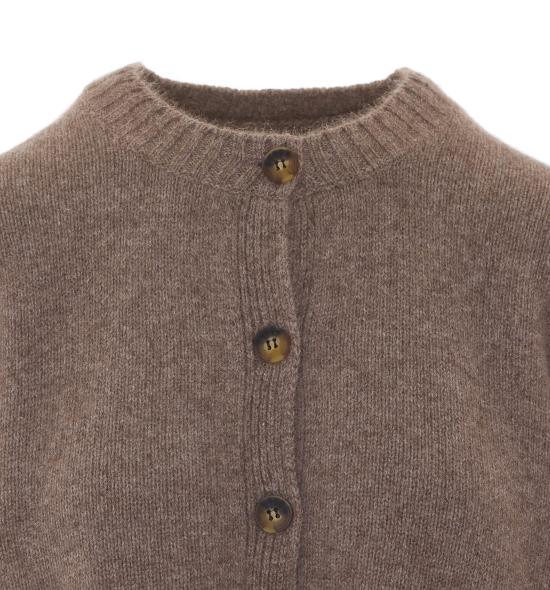 26FW 루루 드 세종 가디건 REMUS ASHES MELANGE BEIGE - LOULOU DE SAISON