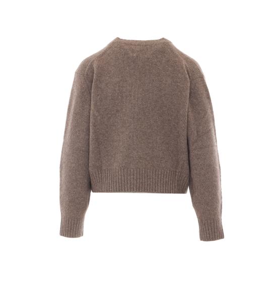 26FW 루루 드 세종 가디건 REMUS ASHES MELANGE BEIGE - LOULOU DE SAISON