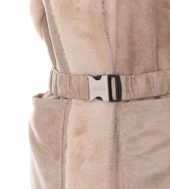 26FW 리우조 베스트 2F6050T0300 00192 BEIGE - LIU JO