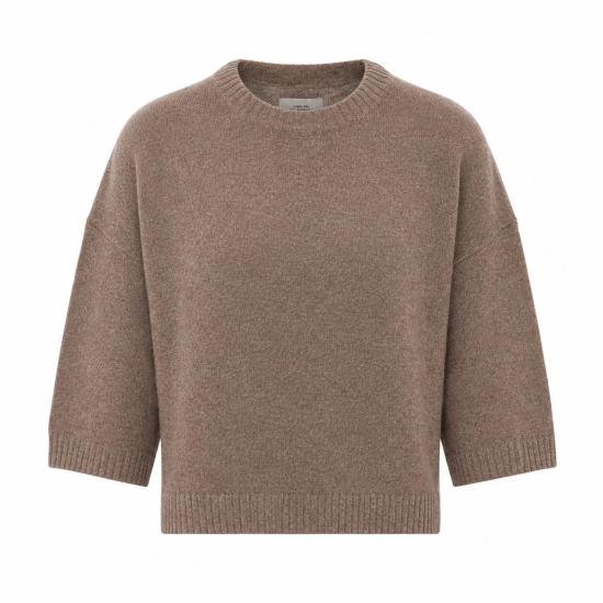 26FW 루루 드 세종 스웨터 AZALI ASHES MELANGE BEIGE
