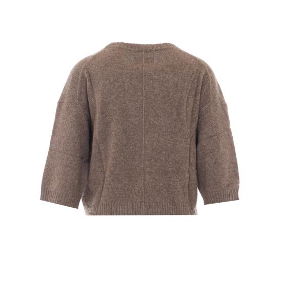 26FW 루루 드 세종 스웨터 AZALI ASHES MELANGE BEIGE - LOULOU DE SAISON