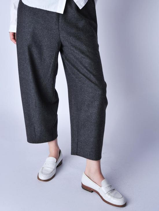  Frida Zazou 크롭 팬츠 프리다 자주 울 헤링본 패턴 포스코 팬츠 - OTHER BRANDS