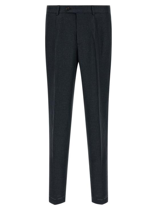  브루넬로 쿠치넬리 수트 팬츠 LDMZ403LDTH5C038 CHARCOAL - BRUNELLO CUCINELLI