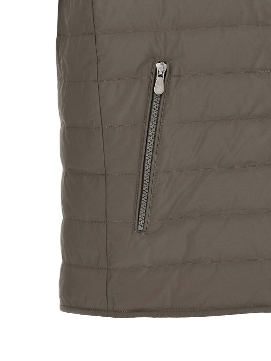  브루넬로 쿠치넬리 베스트 LDMV4081797CDX44 OLIVE GREEN - BRUNELLO CUCINELLI
