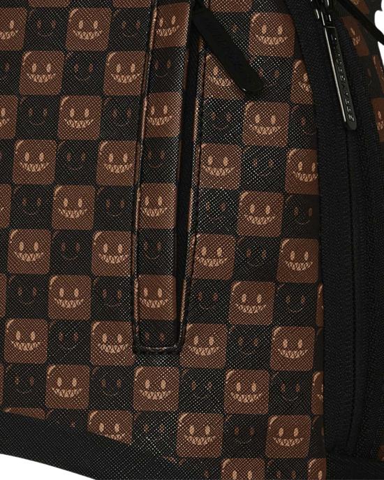 26FW 스프레이그라운드 백팩 B8634 SHARKS IN PARIS WTF BUBBLE BROWN - SPRAYGROUND