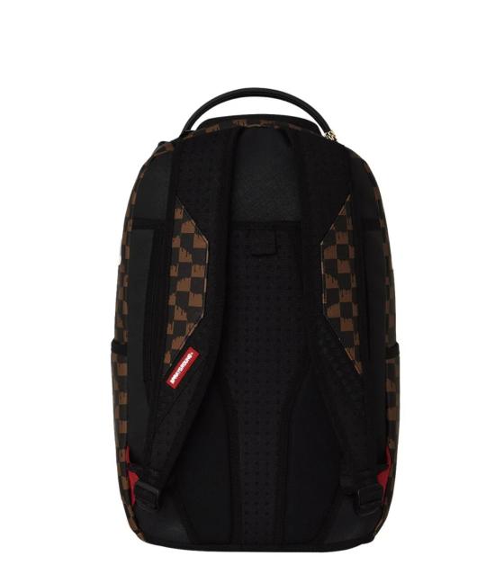 26FW 스프레이그라운드 백팩 B8552 BROWN AND CREAM DRIP CHECK - SPRAYGROUND