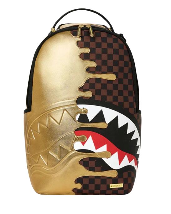 26FW 스프레이그라운드 백팩 B9250 SHARKS IN PARIS GOLD DRIP