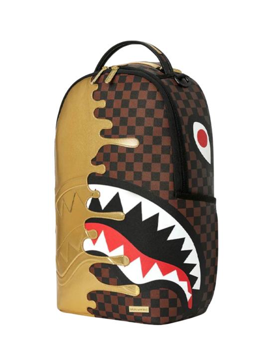 26FW 스프레이그라운드 백팩 B9250 SHARKS IN PARIS GOLD DRIP - SPRAYGROUND