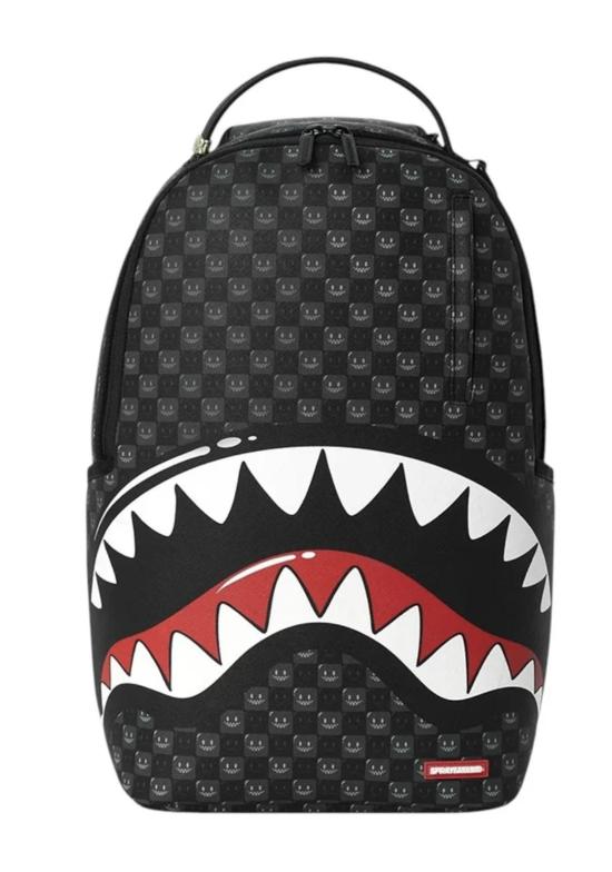 26FW 스프레이그라운드 백팩 B8633 SHARKS IN PARIS WTF BUBBLY BLACK