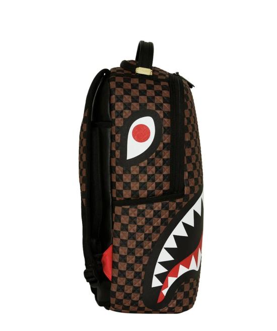 26FW 스프레이그라운드 백팩 B8744 SHARKS IN PARIS PYRAMID BROWN - SPRAYGROUND