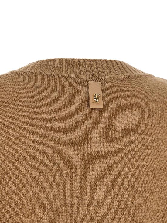 알베르타 페레티 가디건 LDA091166010091 CAMEL - ALBERTA FERRETTI