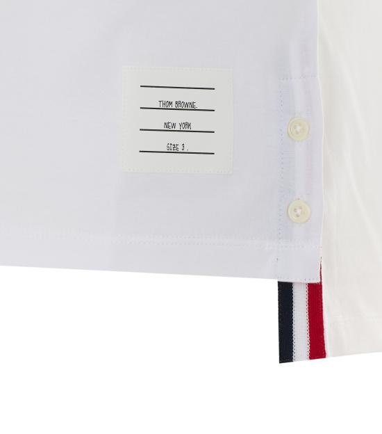 26FW 톰브라운 삼선 포켓 MJS010A 01454100 WHITE - THOM BROWNE