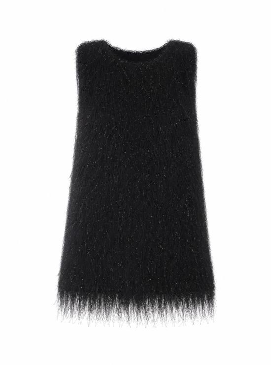 26FW 리우조 긴팔 티셔츠 CF6134J3996 22222 BLACK - LIU JO