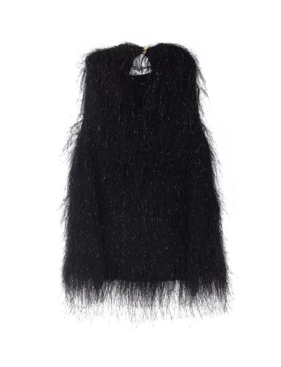 26FW 리우조 긴팔 티셔츠 CF6134J3996 22222 BLACK - LIU JO