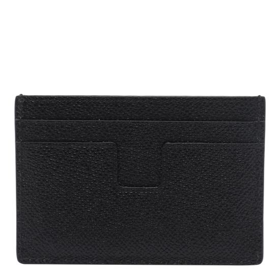 26FW 톰포드 스몰 그레인 레더 클래식 카드 홀더 YM232 LCL081GNAA BLACK - TOMFORD