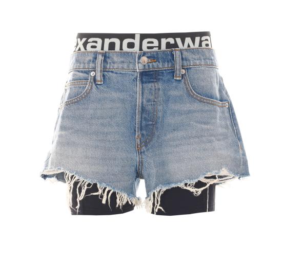 26FW 알렉산더 왕 숏팬츠 4DC3264302 427D BLUE