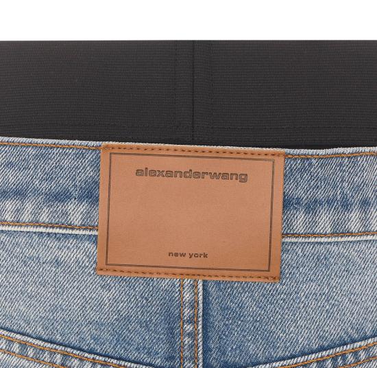 26FW 알렉산더 왕 숏팬츠 4DC3264302 427D BLUE - ALEXANDER WANG