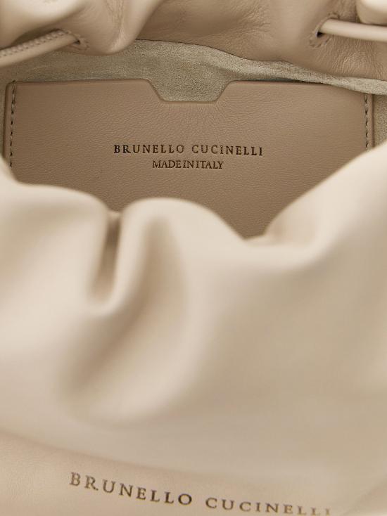  브루넬로 쿠치넬리 가방 LDMBGPD2667C8905 CREAM - BRUNELLO CUCINELLI
