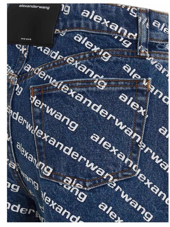  데님 X 알렉산더 왕 숏팬츠 LD4DC1214897460 BLUE - DENIM X ALEXANDER WANG