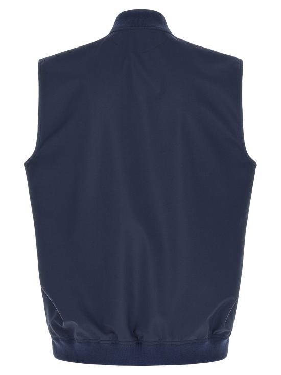  브루넬로 쿠치넬리 베스트 LDMB4229083TC010 NAVY - BRUNELLO CUCINELLI