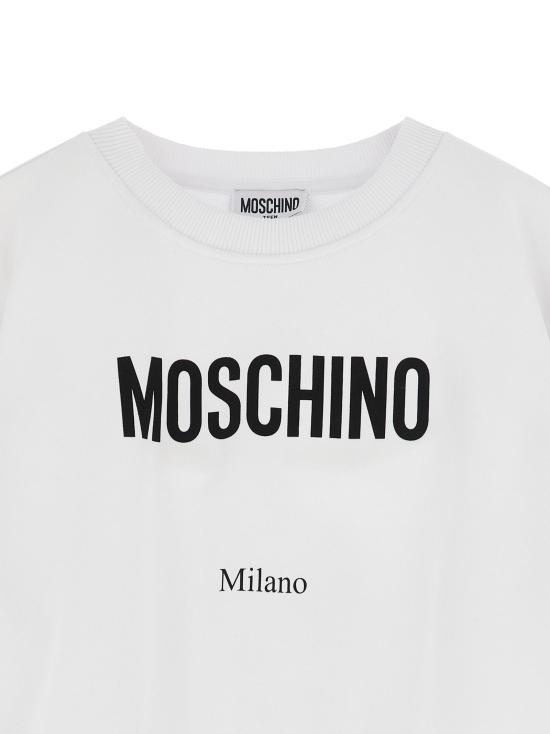  모스키노 탑 LDHUF09NLCA32BIANCOOTTICO WHITE - MOSCHINO
