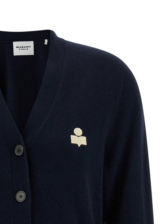  이자벨마랑에뚜왈 가디건 LDCA0104FAC1L17E30MI NAVY - ISABEL MARANT ETOILE