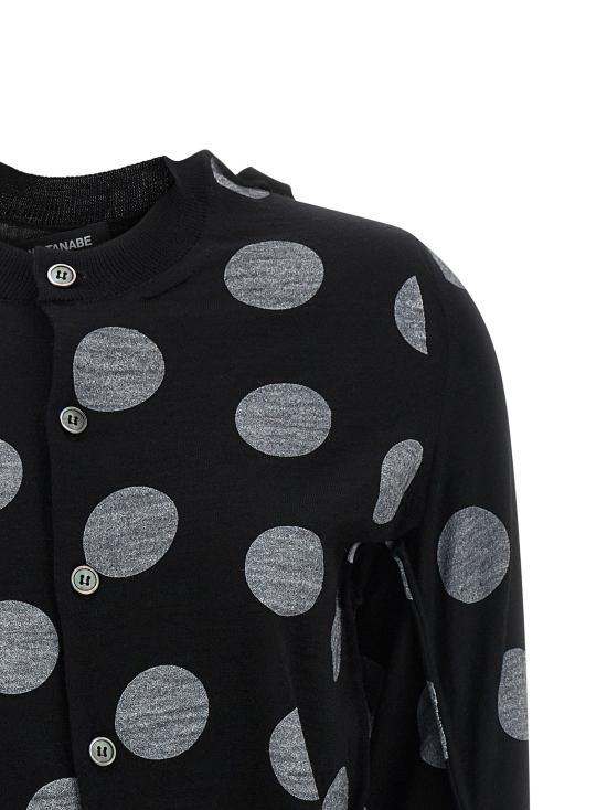  와타나베 준야 가디건 LDJQN0201 BLACK - JUNYA WATANABE