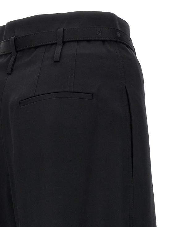 질샌더 팬츠 LDJ02KA0214J76018001 BLACK - JIL SANDER