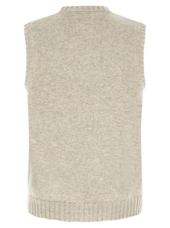  MM6 메종마르지엘라 베스트 LDSH0FB0028M13288806S BEIGE - MM6 MAISON MARGIELA