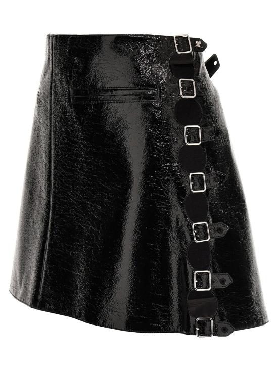  쿠레쥬 숏팬츠 LD224CJU169VY00149999 BLACK - COURREGES