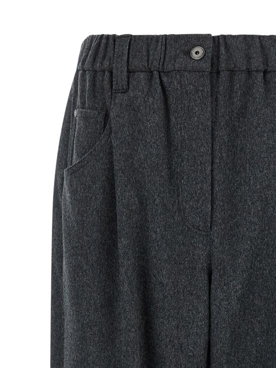  브루넬로 쿠치넬리 팬츠 LDMP549P9148C2345 CHARCOAL - BRUNELLO CUCINELLI