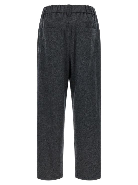  브루넬로 쿠치넬리 팬츠 LDMP549P9148C2345 CHARCOAL - BRUNELLO CUCINELLI