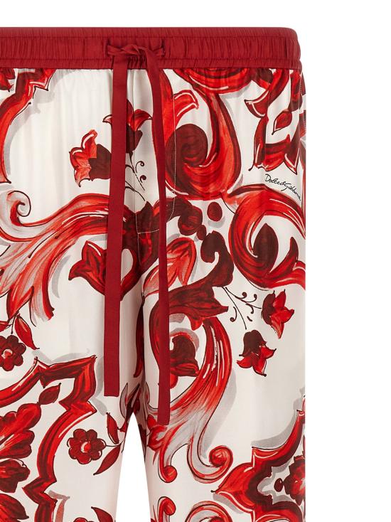  돌체앤가바나 팬츠 LDGVRMATHI13FIY3TN RED - DOLCE & GABBANA