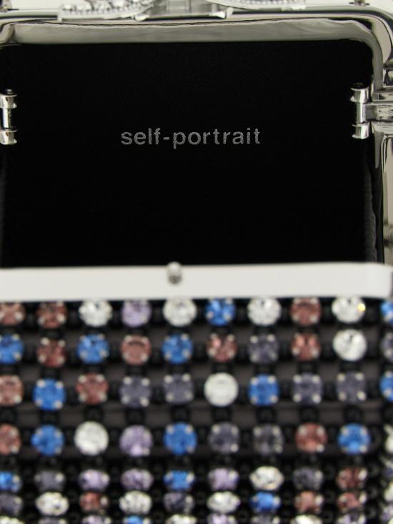  셀프 포트레이트 클러치/파우치 LDRS26302EMUMULTICOLOURED BLACK - SELF PORTRAIT