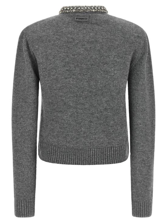  핑코 가디건 LD107275A3GIII2 GREY - PINKO