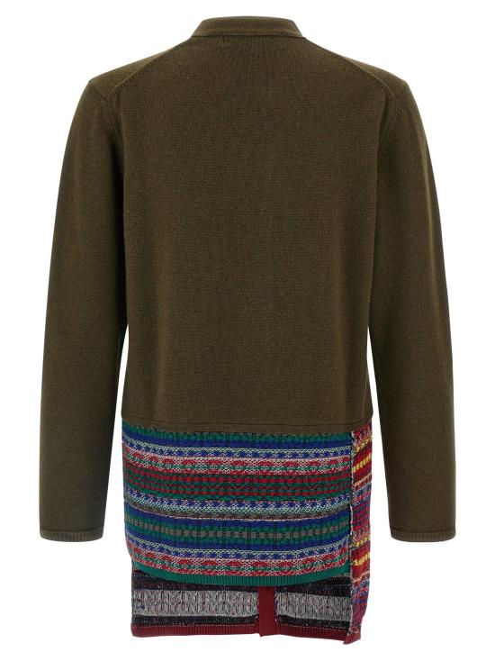  꼼데가르송 가디건 LDPPN0031 OLIVE - COMME DES GARCONS