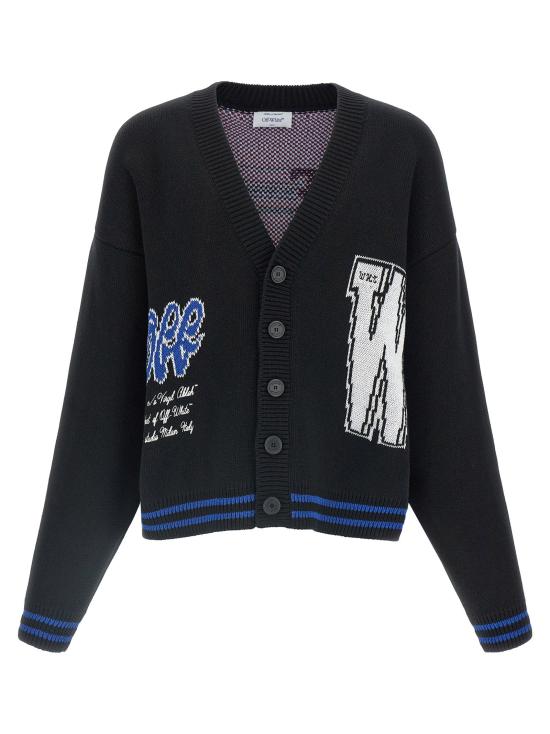  오프화이트 가디건 LDOMHB019F25KNI00210011001 BLACK