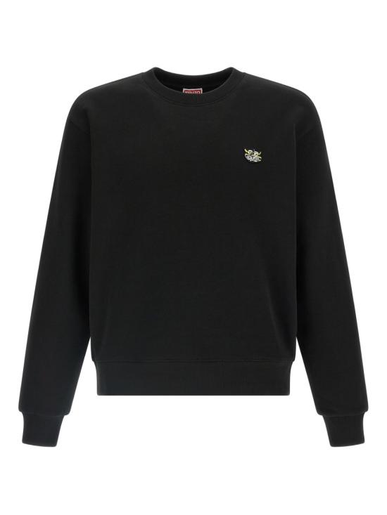  겐조 Wild Tiger 자수 스웻셔츠 FG55SW2054MJ99J P26 BLACK