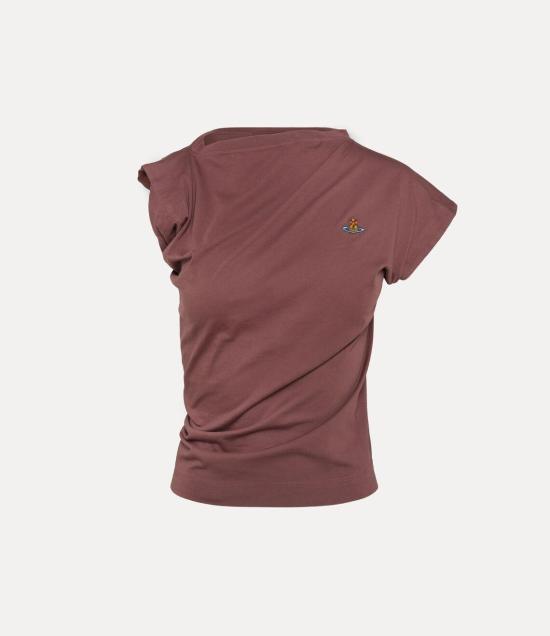 26FW 비비안웨스트우드 헤보 탑 1504000AJ00BL I411 OXBLOOD RED