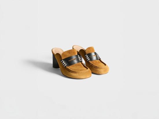 26FW JW앤더슨 힐/펌프스 MU0022LA0413 269 CARAMEL BLACK