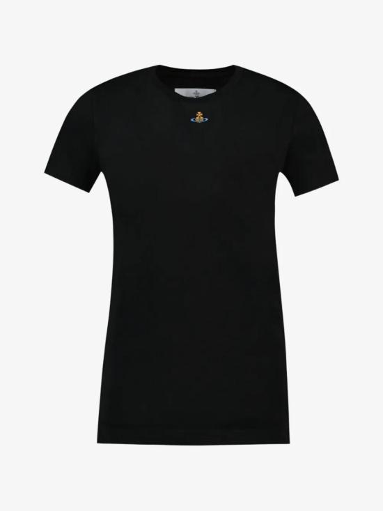 26FW 비비안웨스트우드 PERU 페루 ORB 반팔 티셔츠 3G010017J00BL N401 BLACK