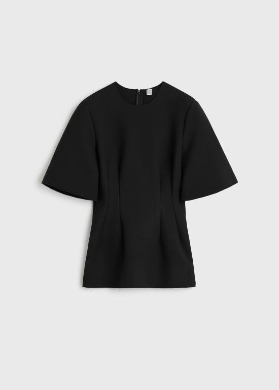 26FW 토템 셔츠 264WRT0809FB0738 001 BLACK