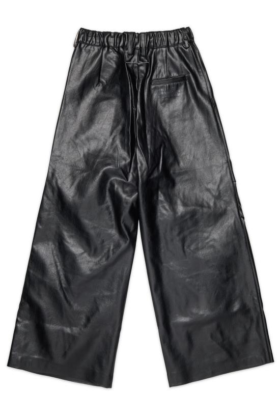 26FW [키즈] MM6 메종마르지엘라 팬츠 M60994MM08L M6900 BLACK - MM6 MAISON MARGIELA
