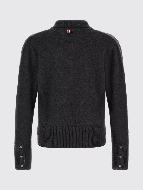 26FW 톰브라운 스웨터 MKP166AY1018 982 TONAL GREY - THOM BROWNE