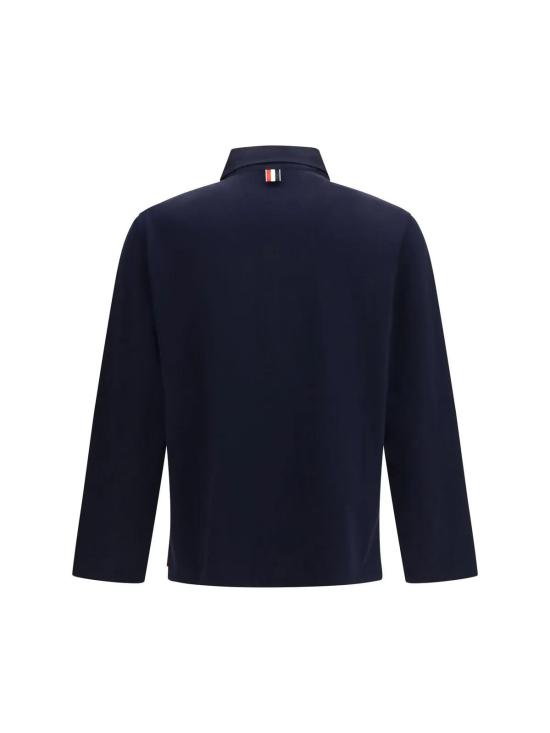 26FW 톰브라운 폴로 티셔츠 MJP250AJ0320 100 WHITE - THOM BROWNE