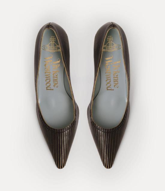 26FW 비비안웨스트우드 힐/펌프스 7401002MWL00EN N103 BLACK BEIGE - VIVIENNE WESTWOOD