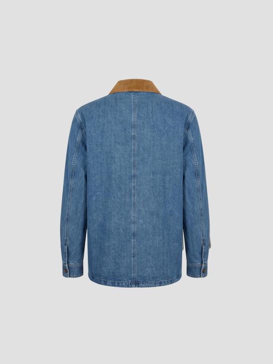 26FW 발렌티노 가라바니 데님 자켓 9V3DC04YBKQ 568 LIGHT BLUE DENIM - VALENTINO GARAVANI